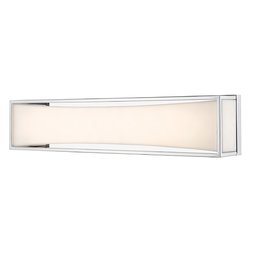 Baden Chrome LED Vertical Bathroom Light by Z-Lite