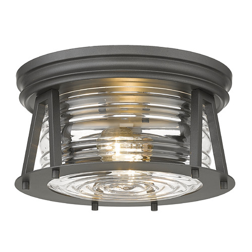 Z-Lite Cape Harbor Bronze Flush Mount by Z-Lite 491F2-BRZ