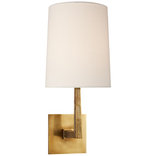 Visual Comfort Signature Collection Barbara Barry Ojai Medium Sconce in Soft Brass by Visual Comfort Signature BBL2082SBL
