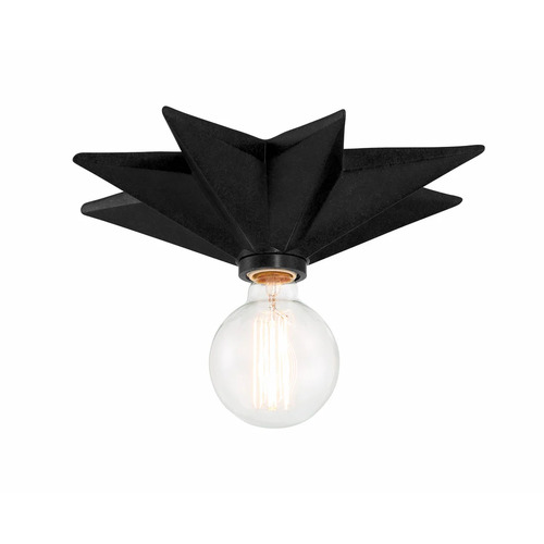 Crystorama Lighting Astro Flush Mount in Black by Crystorama Lighting 9230-BK_CEILING