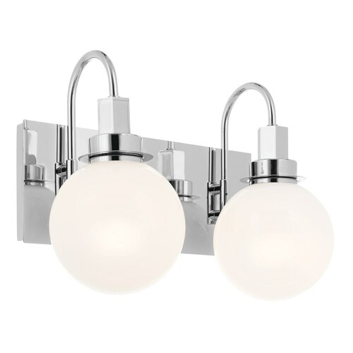 Hex Chrome Bathroom Light by Kichler Lighting