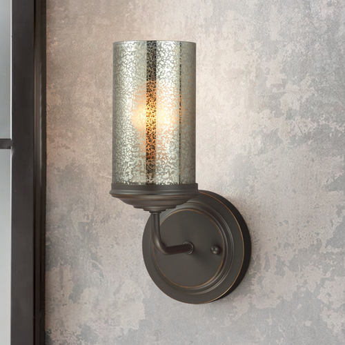 Generation Lighting Sfera Wall Sconce in Autumn Bronze by Generation Lighting 4110401-715