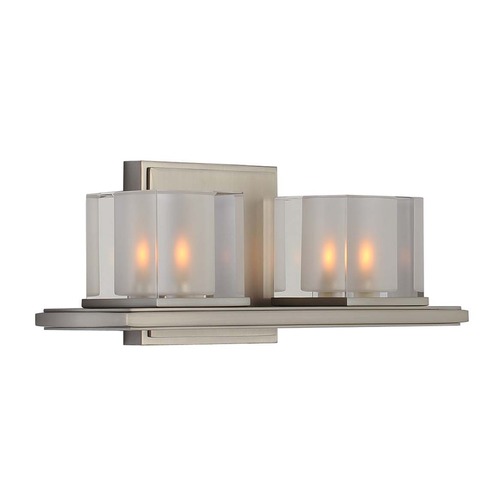 Kalco Lighting Kalco Naples Satin Nickel Bathroom Light 306432SN