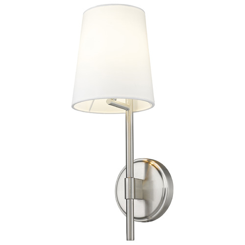 Winward Brushed Nickel Sconce by Z-Lite