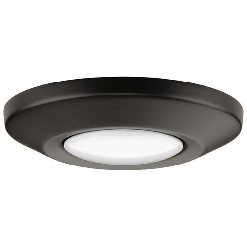 LED Flush Mount from the Intrinsic Led Collection in Antique Bronze Finish