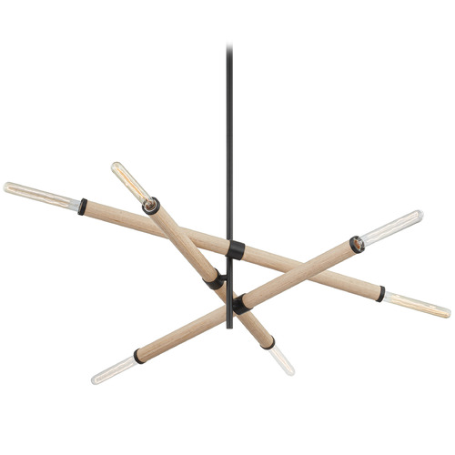 Troy Lighting Cruiz Soft Black Chandelier