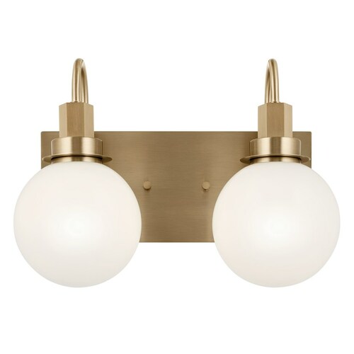 Hex Champagne Bronze Bathroom Light by Kichler Lighting