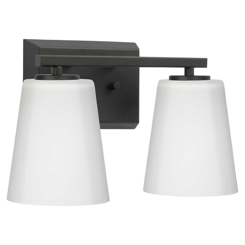 Progress Lighting Progress Lighting Vertex Matte Black Bathroom Light P300462-31M