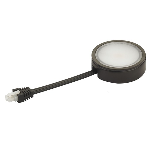 Recesso Lighting by Dolan Designs 120 Volt Bronze LED Puck Light Recessed / Surface Mount 3000K 260 Lumens UCPR1-3000-BZ