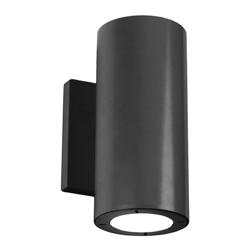 Modern Forms by WAC Lighting Vessel 7.60-Inch LED Outdoor Wall Light in Black by Modern Forms WS-W9102-BK