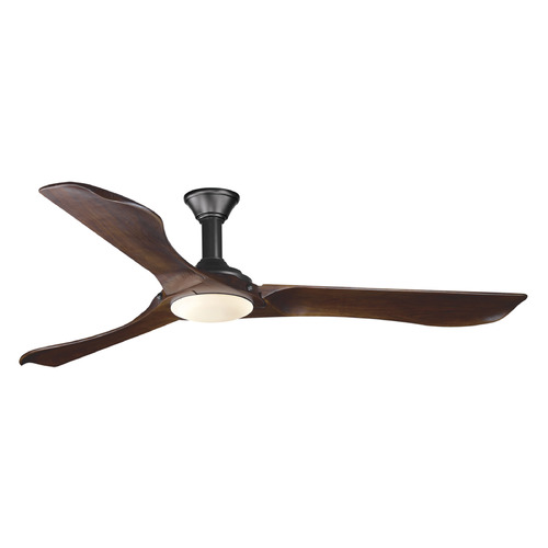 Visual Comfort Fan Collection Minimalist 72-Inch Fan in Black by Visual Comfort & Co Fan Collection 3MNLR72BKD-V1