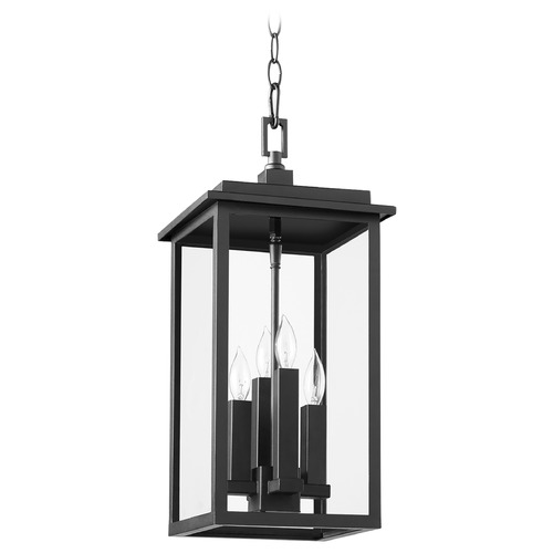 Westerly Noir Outdoor Hanging Light by Quorum Lighting