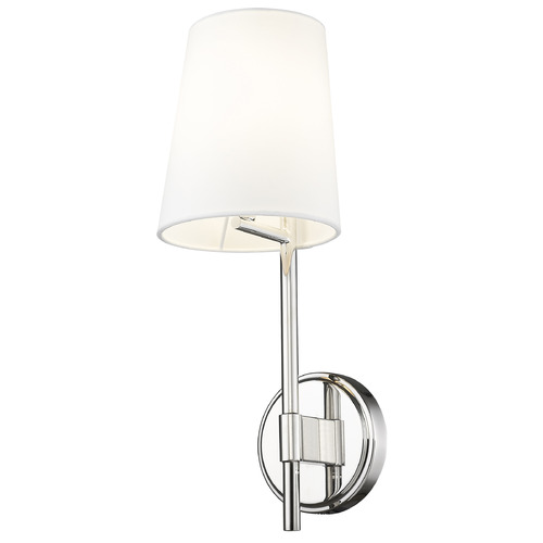 Winward Polished Nickel Sconce by Z-Lite