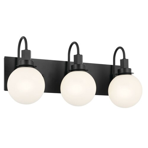 Hex Black Bathroom Light by Kichler Lighting