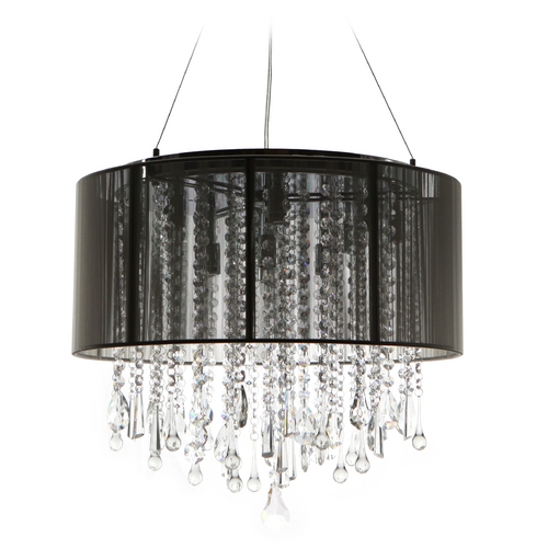 Avenue Lighting Beverly Drive 20-Inch Chrome Pendant by Avenue Lighting HF1502-BLK