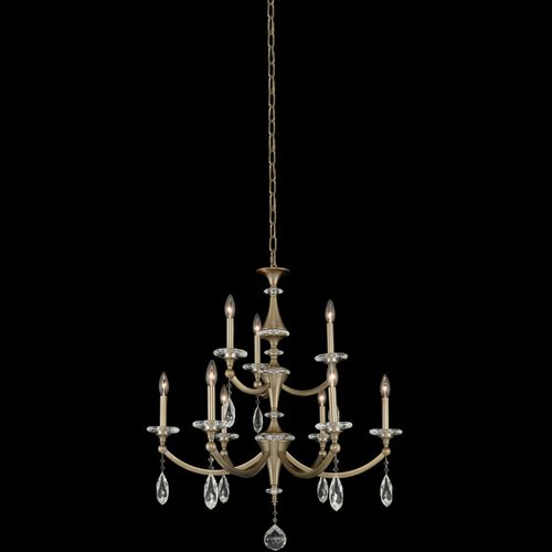 Floridia 2-Tier Chandelier in Champagne Gold by Allegri Crystal