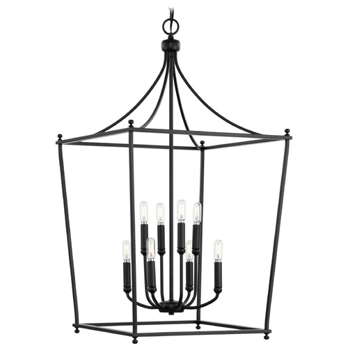 Progress Lighting Progress Lighting Parkhurst 1-Light Matte Black Pendant P500371-31M