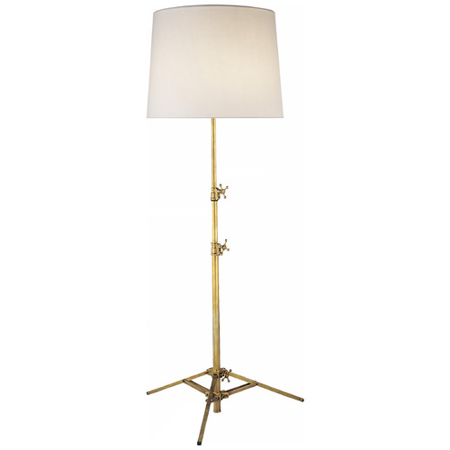 Thomas OBrien Studio Floor Lamp in Antique Brass by VC Signature