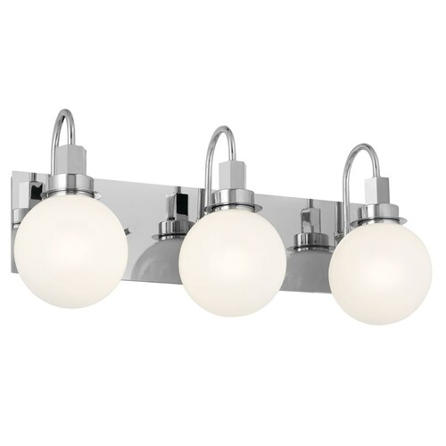 Hex Chrome Bathroom Light by Kichler Lighting