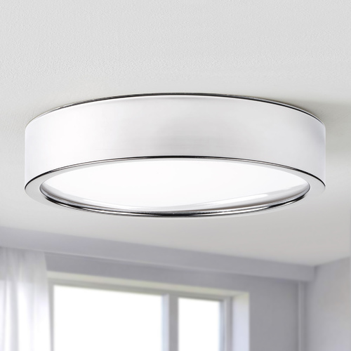 Portal Polished Chrome LED Flush Mount by Progress Lighting