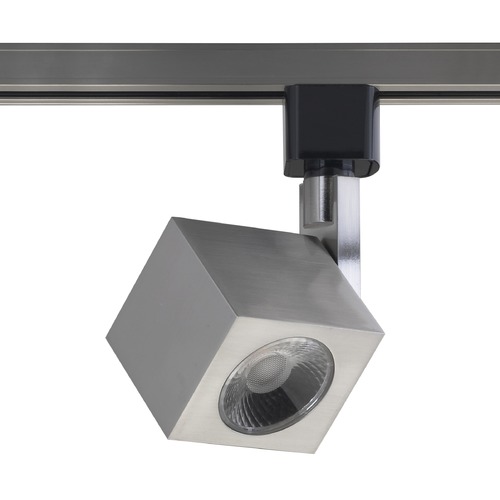 Brushed Nickel LED Track Light H-Track 3000K by Nuvo Lighting