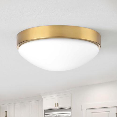 Progress Lighting Elevate Brushed Bronze LED Flush Mount by Progress Lighting P350105-109-30