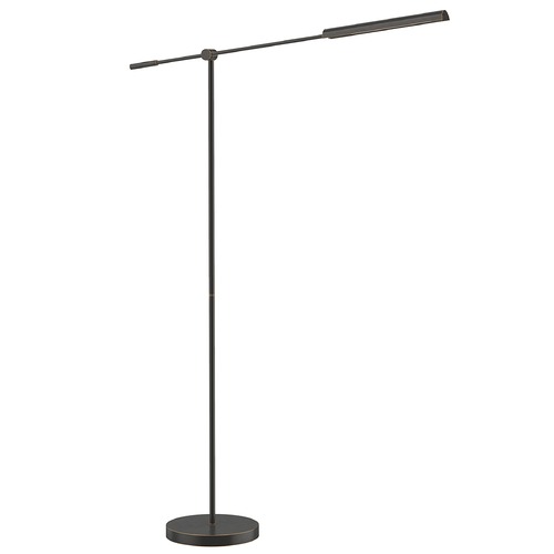 Astrid 54.70-Inch Urban Bronze LED Swing Arm Lamp by Alora Lighting
