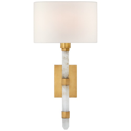 Suzanne Kasler Adaline Small Tail Sconce in Brass by Visual Comfort Signature