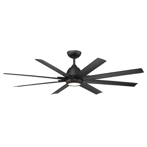 WAC Lighting Mocha XL 66-Inch LED Fan in Matte Black by WAC Lighting F-064L-MB