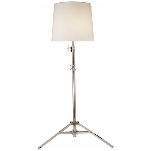 Visual Comfort Signature Collection Thomas OBrien Studio Floor Lamp in Polished Nickel by VC Signature TOB1010PNL