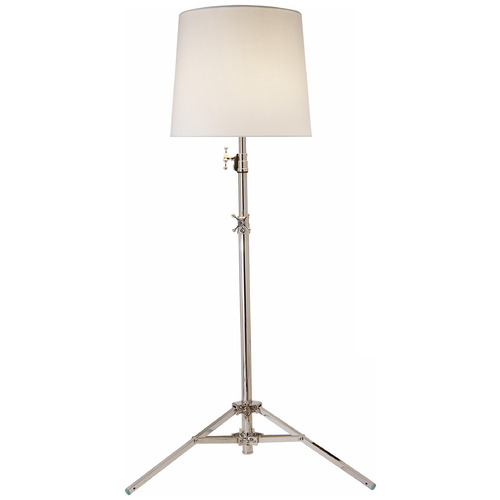 Thomas OBrien Studio Floor Lamp in Polished Nickel by VC Signature