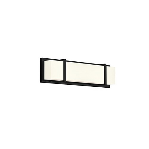Alberni Black LED Vertical Bathroom Light by Kuzco Lighting