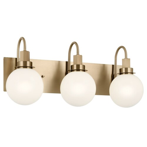 Hex Champagne Bronze Bathroom Light by Kichler Lighting