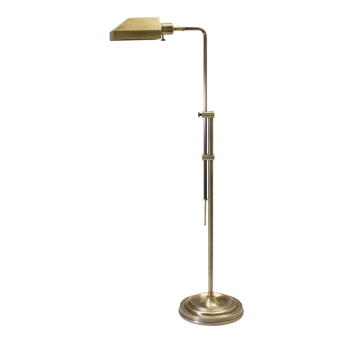 House of Troy Lighting Coach Pharmacy Floor  Lamp in Antique Brass by House of Troy Lighting CH825-AB