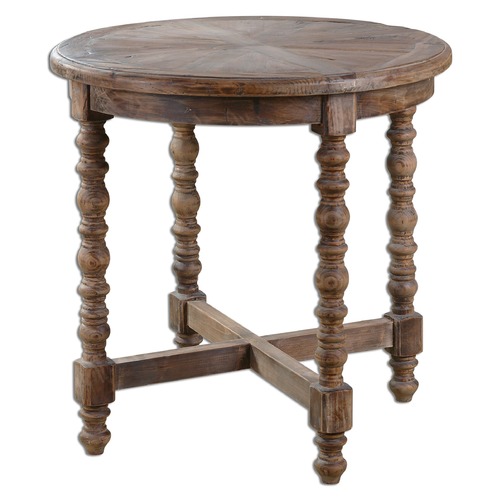 Samuelle Wooden End Table by Uttermost Lighting