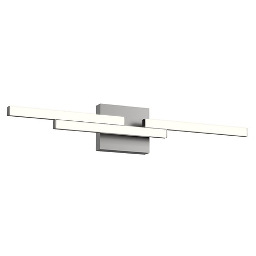 Kuzco Lighting Anello Minor 26.5-Inch LED Bathroom Light in Brushed Nickel by Kuzco Lighting VL52727-BN