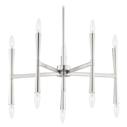 Maxim Lighting Maxim Lighting Rome Satin Nickel Chandelier 24625SN