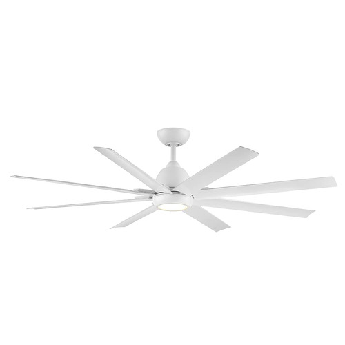 WAC Lighting Mocha XL 66-Inch LED Fan in Matte White by WAC Lighting F-064L-MW