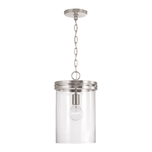 HomePlace by Capital Lighting Fuller Pendant in Brushed Nickel by HomePlace by Capital Lighting 348711BN