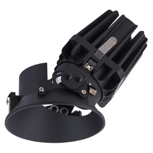 4-Inch FQ Downlights Black LED Recessed Trim by WAC Lighting