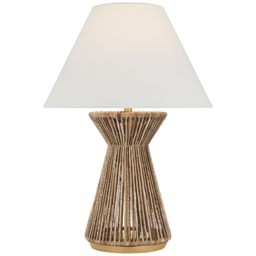 Visual Comfort Signature Collection Antigua 30-Inch Table Lamp in Antique Brass by VC Signature CHA8016NAB/AB-L