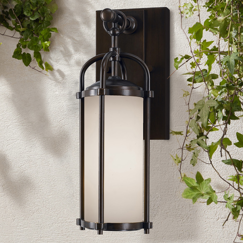 Dakota Outdoor Wall Light in Espresso by Generation Lighting