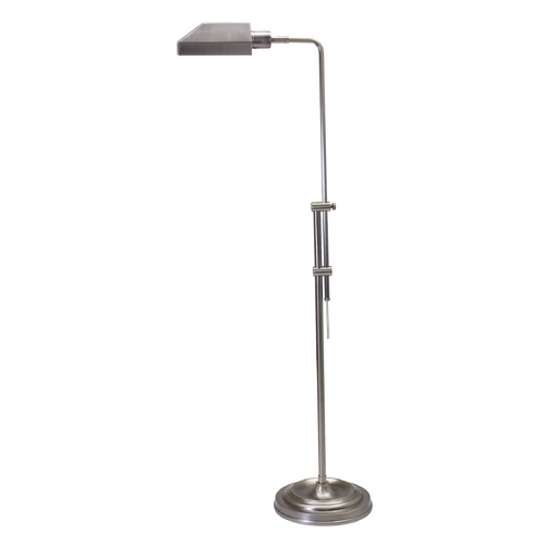 Coach Pharmacy Floor Lamp in Antique Silver by House of Troy Lighting