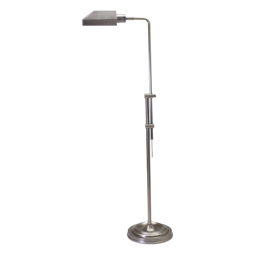 House of Troy Lighting Coach Pharmacy Floor Lamp in Antique Silver by House of Troy Lighting CH825-AS