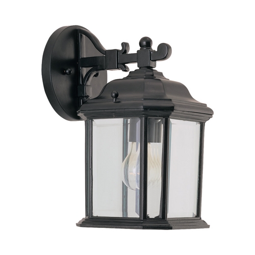 Kent Outdoor Wall Light in Black by Generation Lighting