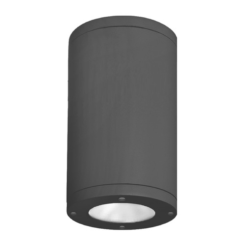 WAC Lighting 6-Inch Black LED Tube Architectural Flush Mount 2700K 1840LM by WAC Lighting DS-CD06-F927-BK