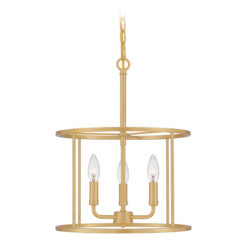 Quoizel Lighting Abner 14-Inch Pendant in Aged Brass by Quoizel Lighting ABR2814AB