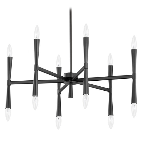 Maxim Lighting Rome Black Chandelier