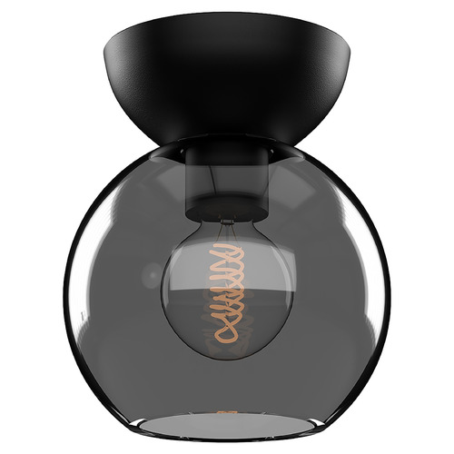 Arcadia Black Semi-Flush Mount by Kuzco Lighting