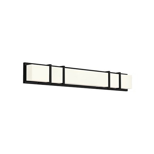 Alberni Black LED Vertical Bathroom Light by Kuzco Lighting